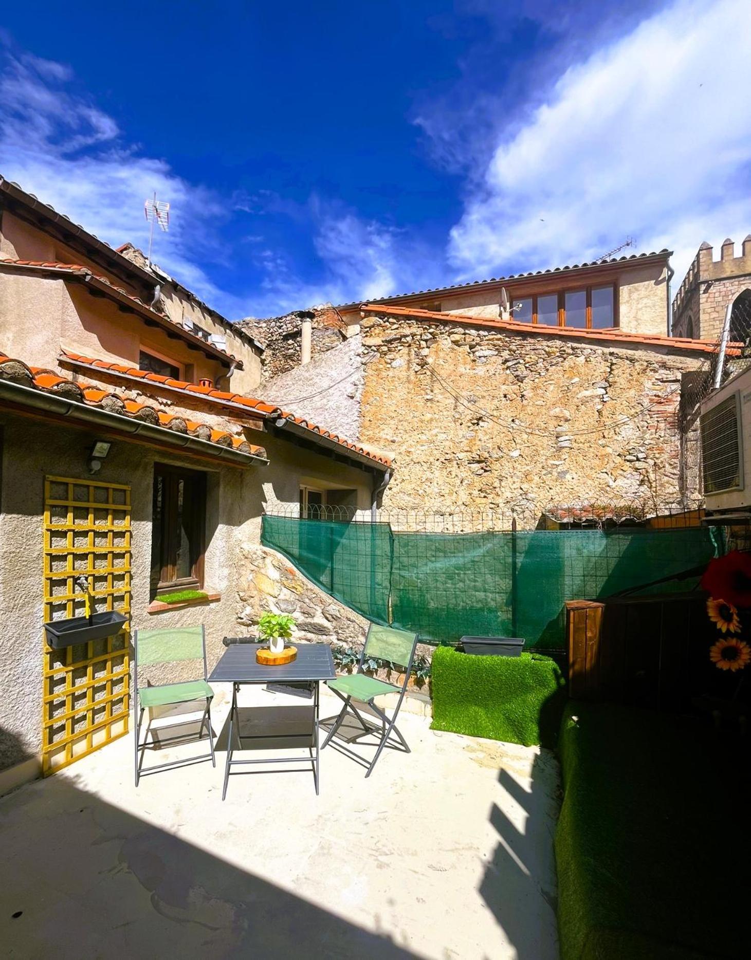 Au Pied Des Remparts 10 Rue Saint Jean Lejlighed Villefranche-de-Conflent Eksteriør billede